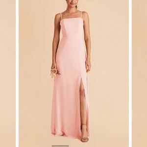 Birdy Grey Chris Convertible Dress - Chiffon Blush Pink
